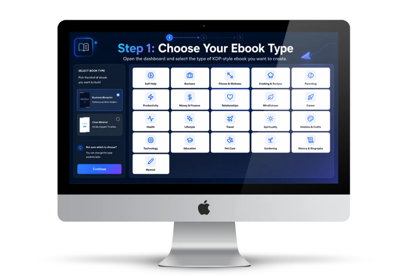 Choose Your Ebook Type